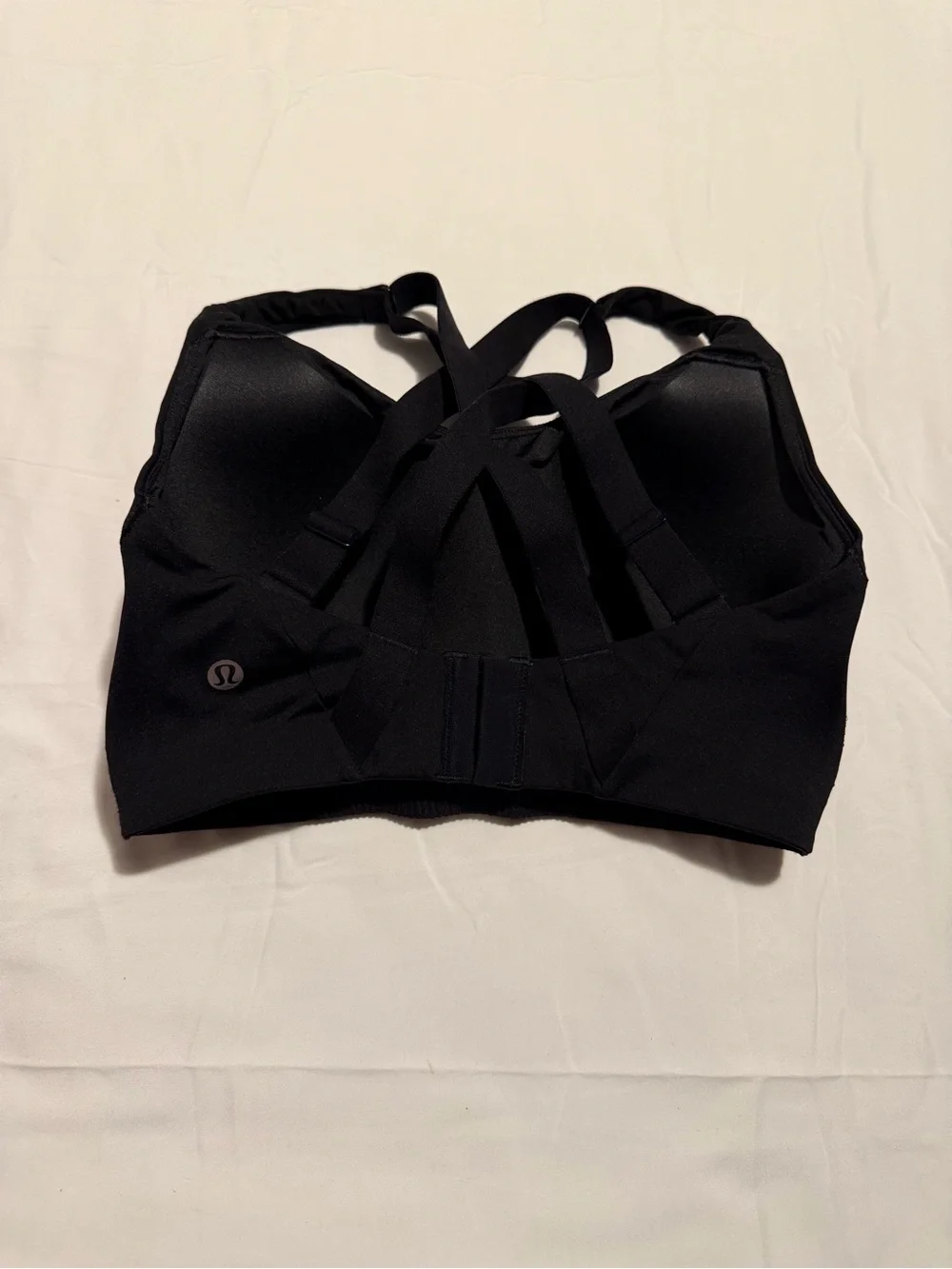 lululemon athletica Black Crisscross Strappy Sports Bra